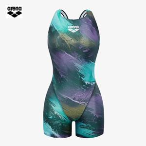 아레나 마티에르 A5FL1CE01 MNT (주머니백 증정)  여성 선수 3부반신 크로스백 실내수영복
