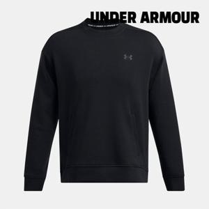 언더아머긴팔티 GQT 1389478-001 언더아머 스포츠스타일 플리스 티셔츠 MFO Sportstyle Flc Crew