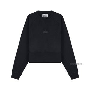 [비비안 웨스트우드] SS25 여성 ORB 자수 맨투맨 1I010001 J006O N401