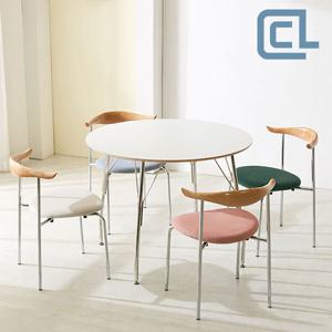 [씨엘] 어반 자작나무 HPM 원형 식탁 테이블 1000