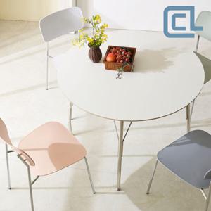 [씨엘] 어반 자작나무 HPM 원형 식탁 테이블 1200