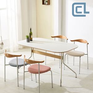 [씨엘] 어반 자작나무 HPM 4인식탁 테이블 1400