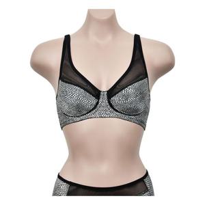 레오파드 세련된 런닝형 인견 B컵브라