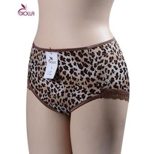 나조라 호피 레이스 노라인 맥시 팬티