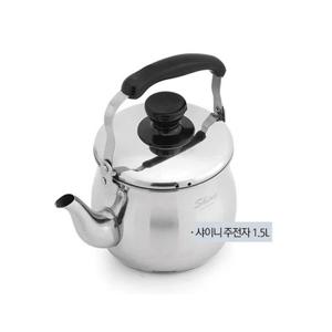 퀸센스 샤이니 인덕션 주전자 1.5L 보리차주전자 물주전자 스텐주전자 스테인레스주전자 차주전자 다용도주