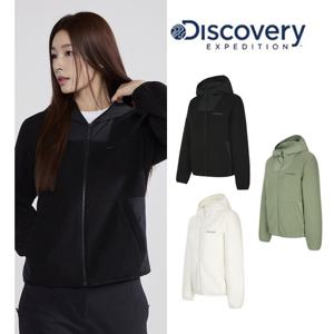 디스커버리 25FW 여성 자가드 플리스 후드 자켓 (DWSS34054)