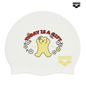 아레나 젤리베어 나들이 실리콘수모 A5AC1AC85 WHT