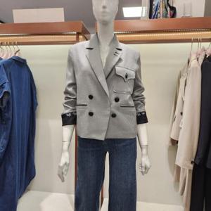 수스 HC04 보브 더블 자켓 S233BJK905