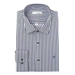 (듀퐁)25년 FW 신상 -SE5FM11LS164SNY(네이비)- 일반핏 스트레치 스트라이프 긴팔셔츠