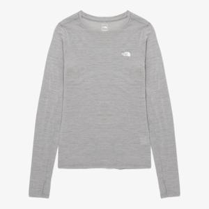 M 노스페이스긴팔티 DQC NT7TP90F 여성 메리노 울 롱슬리브 크루