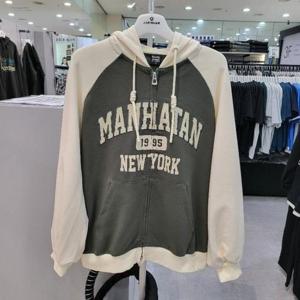 에어워크주니어 sh06 쿠션지 라글란 아플리케 루즈핏 후드집업 R257G0552A