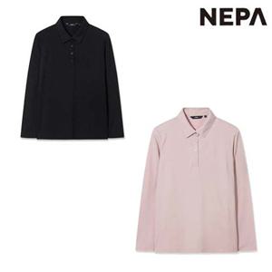 네파 7L65233 여성 가을 등산 캠핑 긴팔 폴로 티셔츠 캐논치노 긴팔 카라 티