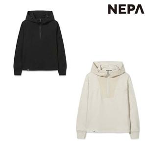 네파 7L66062 여성 가을 등산 캠핑 후드 티셔츠 그린마인드 풀오버