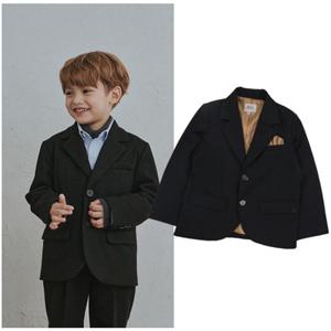 빈2 BZ61JK01BK 아동 남아 여아 블랙 테일러드 자켓 초등 2025년 겨울