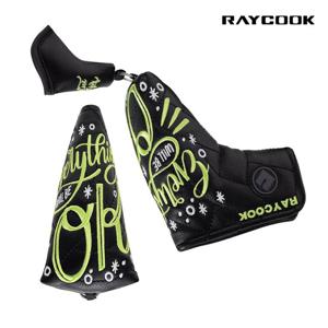 레이쿡 이클립스 퍼터 헤드 커버 [블레이드형]