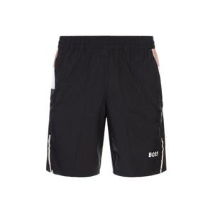 보스 휴고 보스 로고 프린트 신축성 허리밴드 반바지 50541370 001 TP949047743