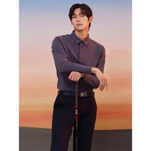 [볼빅어패럴] 남성 [Performance On] 남성 라인절개 긴팔 티셔츠 VOTSPA91_DG