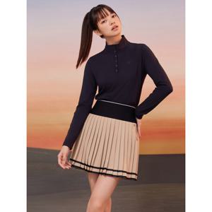 [볼빅어패럴] 여성 [Performance On] 여성 하이넥 티셔츠 VOTSPA92_BK