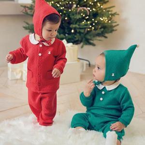 아가방 TC01 겨울 크루오픈내의(GREEN,RED)_01S717607 01S717607