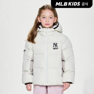 [MLB키즈 공식]25FW스트릿 그래픽 숏 덕다운 NY (Cream) 7ADJB0756-50CRS