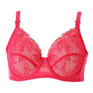 비너스  여성 블랙라벨 모던 레이스 자수 홑겹 BC컵 브라(VBRB745BC)