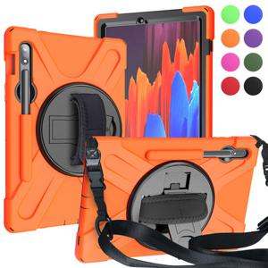 갤럭시탭S10 Lite FE S9 S8 S7 11 스트랩 3중 범퍼 케이스 CW-30