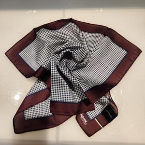 듀퐁셔츠 SE5FMA381003SRD 순면 프린트 남성 듀퐁 손수건 (선물 추천)