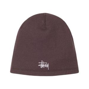 스투시 스컬캡 와플 브라운 1321228
