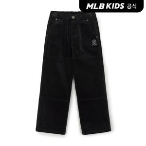 [MLB키즈 공식]25FW스트릿 코듀로이 스트레이트 팬츠 NY (Black) 7AWPB0556-50BKS