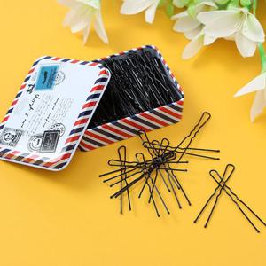 U자형실핀 스탠다드 헤어 실핀 200p세트(U자형) 올림머리 U핀