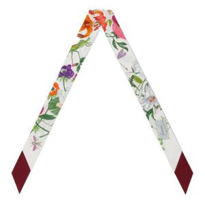 봄쇼핑찬스 구찌 여성 플로라 모티브 실크 트윌 스카프(버건디) 825121 3G001 9074