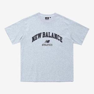 [뉴발란스 반팔] 아치형 그래픽 반팔티 NBNED23013-16