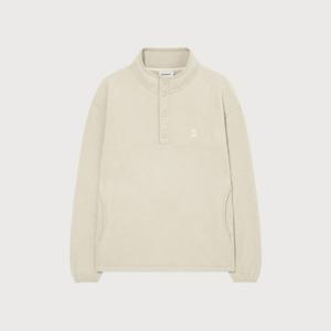 커버낫긴팔티 CQK CO2503CR16-BE 웜온 플리스 하프집업 맨투맨 Beige