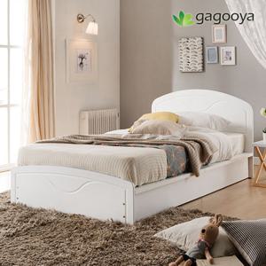 [가구야] 싱글 / 844 평상형 침대 - 매트포함