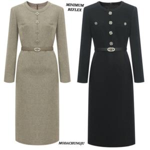 [미니멈]MD 모78 포멀 클래식 A라인 원피스 MD MXDAWO1320_CJ