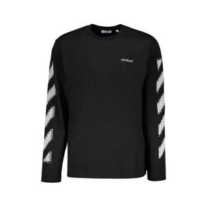 26 SS 오프화이트 긴소매 그래픽 티셔츠 44MAB086G5J004 TP443790587