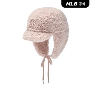 [MLB공식] 25FW 데일리 퍼 이어플랩 캡 NY (L.Pink) 3AWMB0256-50PKL