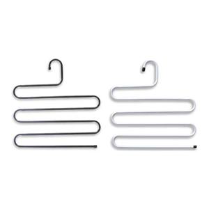 논슬립 심플 S자 5단 바지걸이 옷걸이 옷장홀더