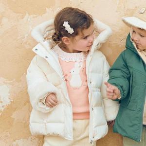 아가방 TC01 겨울 티니헤비점퍼(CREAM)_ 01S735051