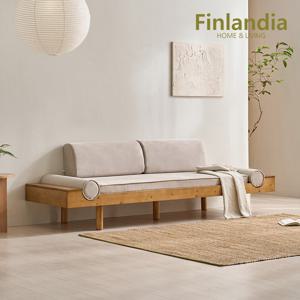핀란디아 소울 트윈 원목 소파베드 등받이형