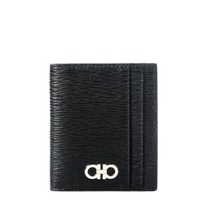 [페라가모] 24SS (A_66 0371 NERO 0741376) 남성 더블 간치니 반지갑