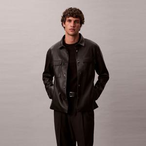 [캘빈클라인 진]남성  페이크 레더 셔츠 자켓(4RE404G)