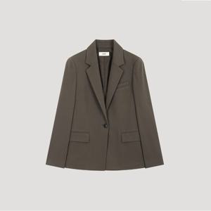 [리스트]싱글 원버튼 슬림 셋업 재킷(TWSJKO80020)