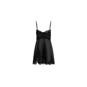 돌체앤가바나 레이스 디테일 새틴 드레스 F60E7TFU1NU N0000 TP956617069