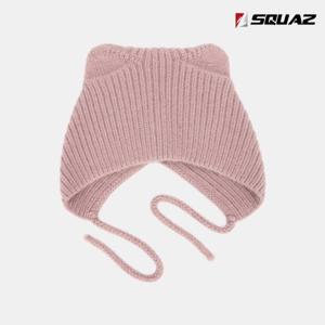 스콰즈 귀 모양 비니 헤어커치프 두건 니트 비니 SMO113