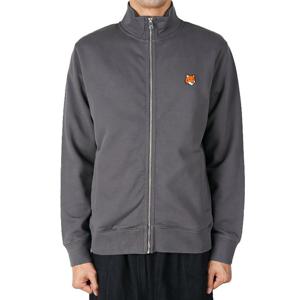 메종키츠네 25FW 남성 폭스헤드 레귤러 집업 자켓 챠콜 PM02134KM0340 P180