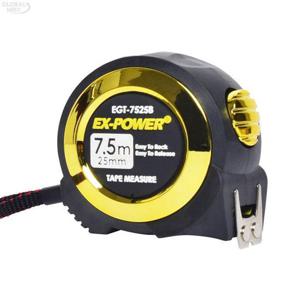 부품 이엑스파워 측정 오토락줄자 EGT-7525B 7.5M x 25 양면타입