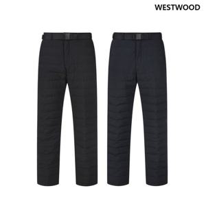 [웨스트우드] 남성 아웃퀼팅 덕다운 오비 팬츠 (2컬러) WP4MTPD571
