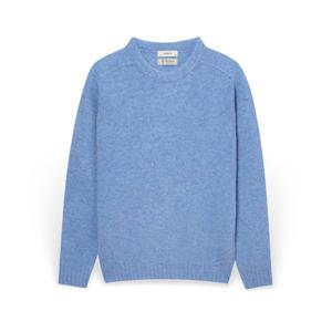 [헤지스] 남성 멜란지 쉐기독 크루넥 니트 HZSW5D407B2