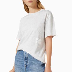 알렉산더왕 퍼프 로고 반팔 티셔츠 4CC3241520 050